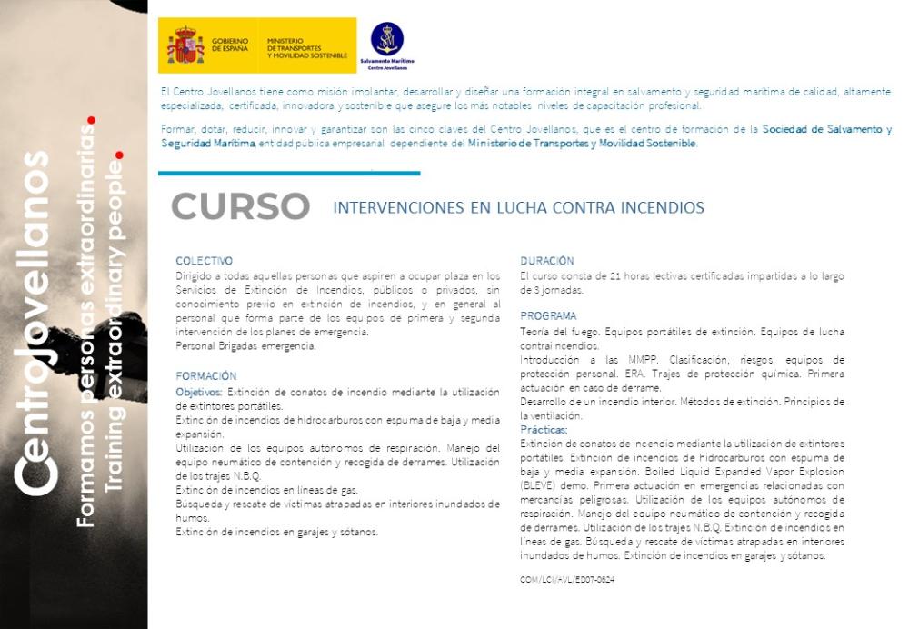 Imagen Intervenciones en lucha contra incendios