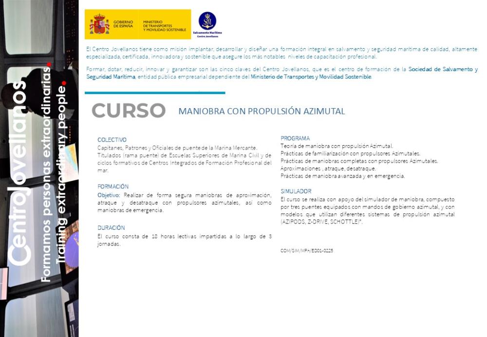 Imagen Maniobra con propulsión azimutal