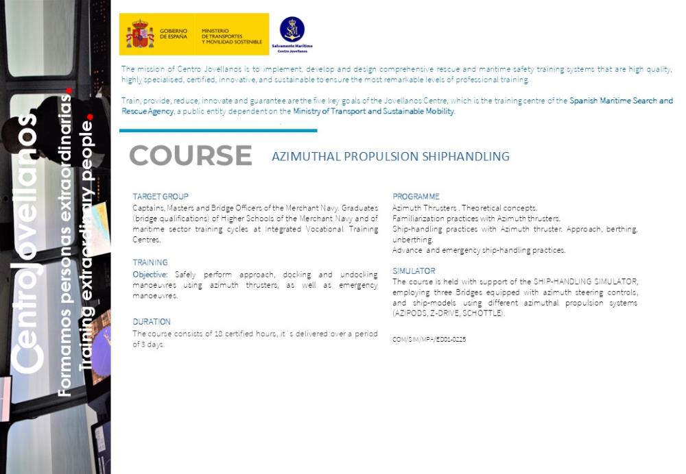 Imagen Azimuthal propulsion shiphandling