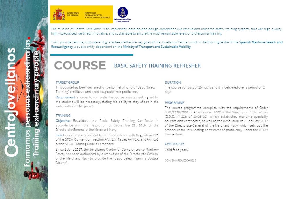 Imagen Basic safety training refresher