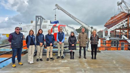 Image The Government of Asturias delegate, visited the Jovellanos Centre