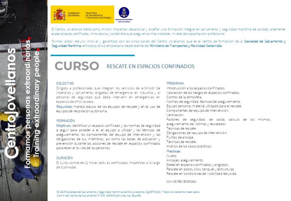 Imagen Rescate en espacios confinados
