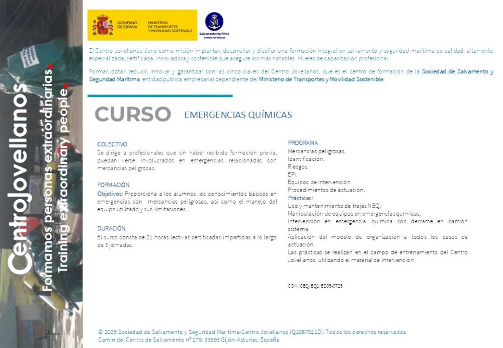 Imagen Emergencias químicas
