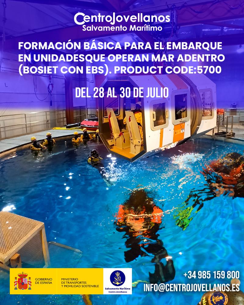 Image OPITO "BOSIET-EBS" from 28 to 30 July