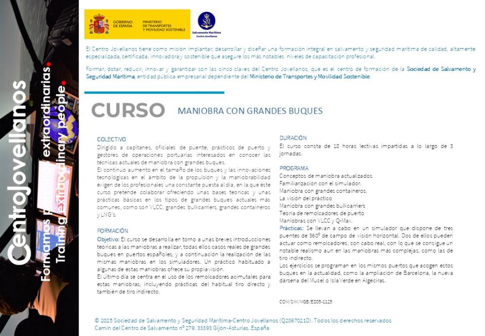 Imagen Maniobra con grandes buques