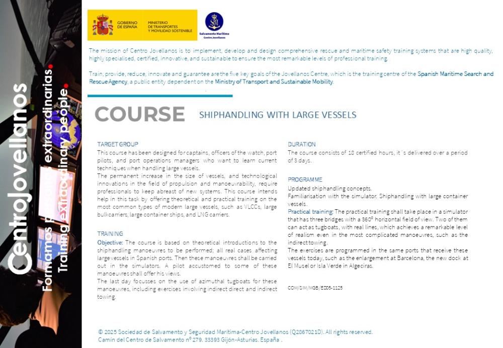 Imagen Shiphandling with large vessels