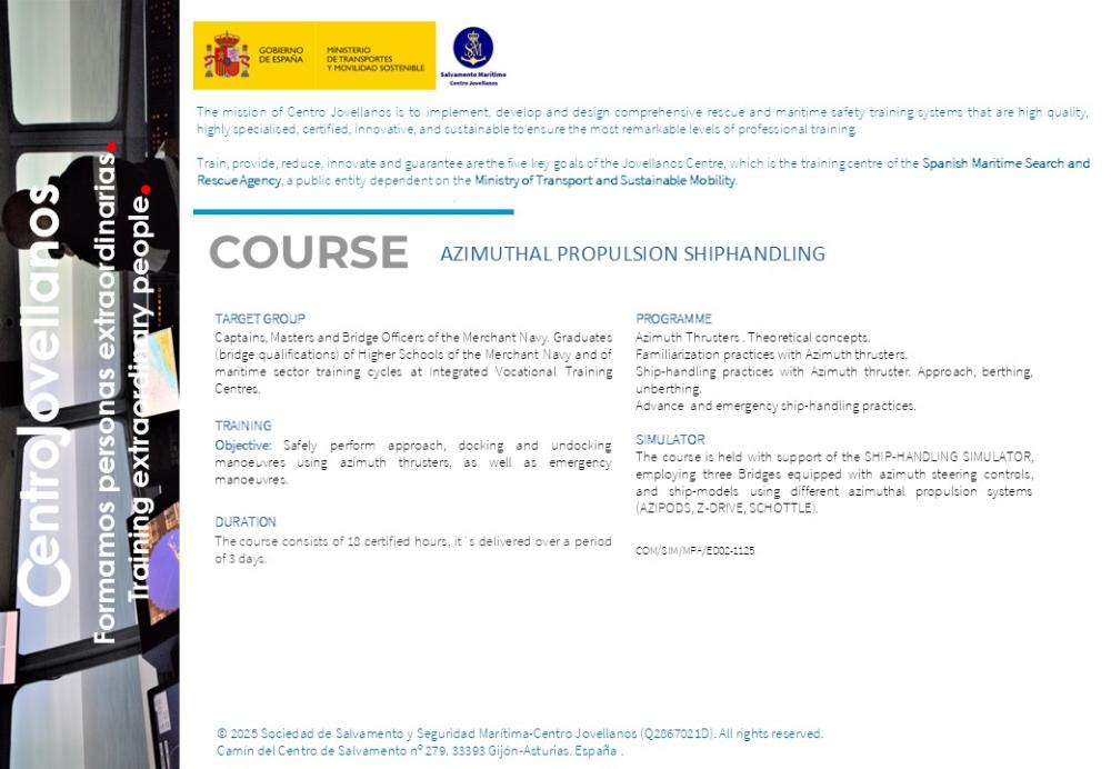 Imagen Azimuthal propulsion shiphandling