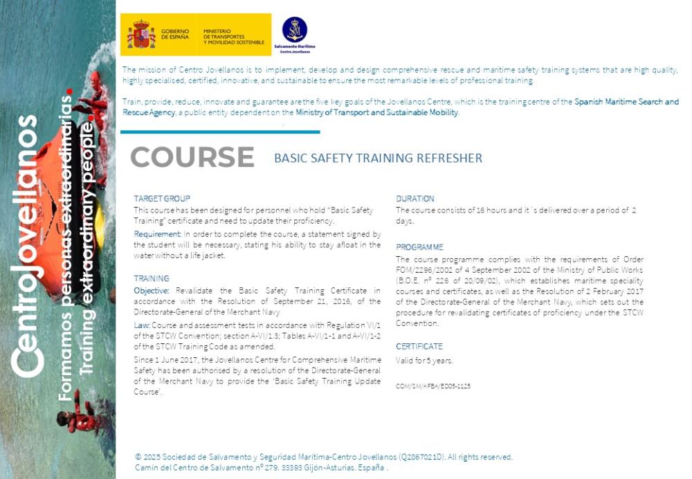 Imagen Basic safety training refresher