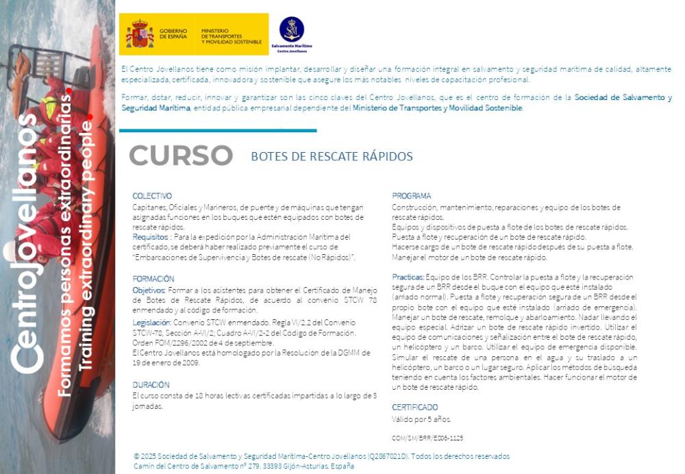 Imagen Botes de rescate rápidos