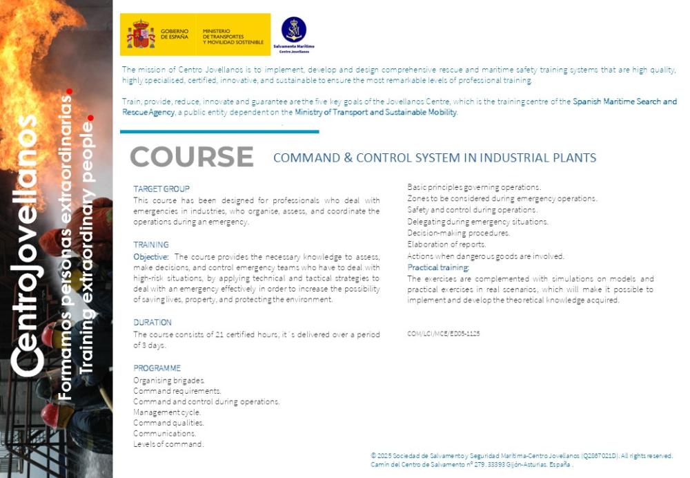 Imagen Command & control system in industrial plants