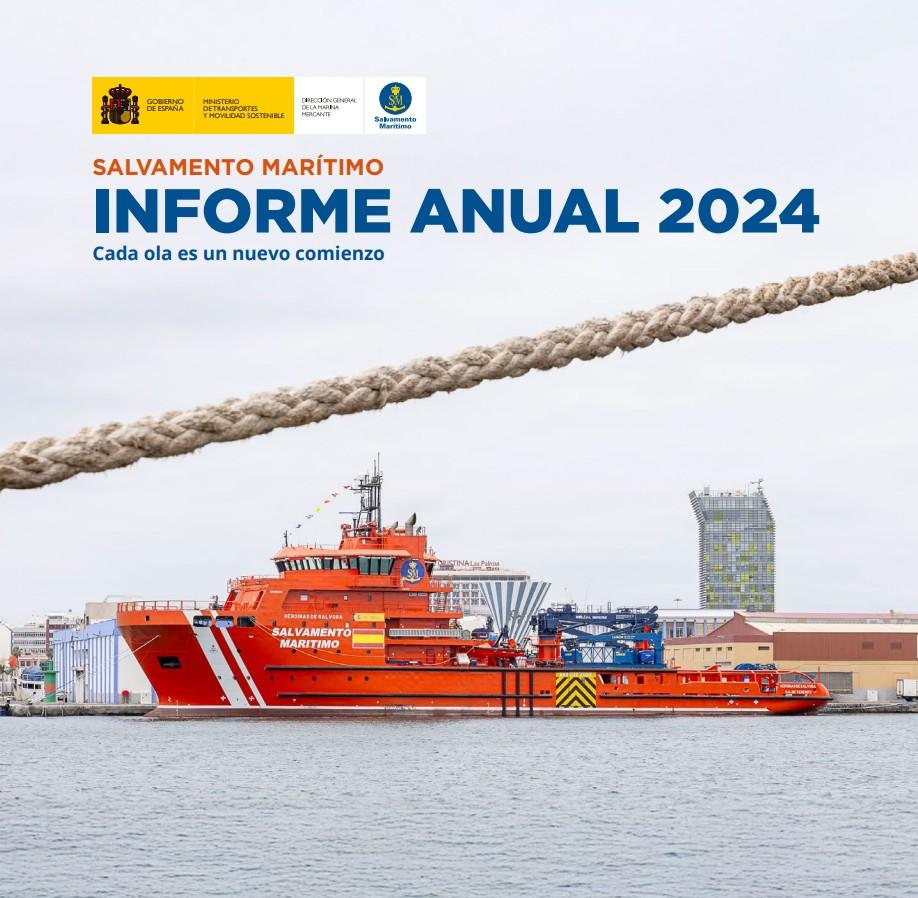 Image Annual report 2024. Salvamento Marítimo