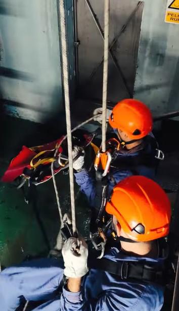 Imagen Prácticas de rescate en el Centro Jovellanos