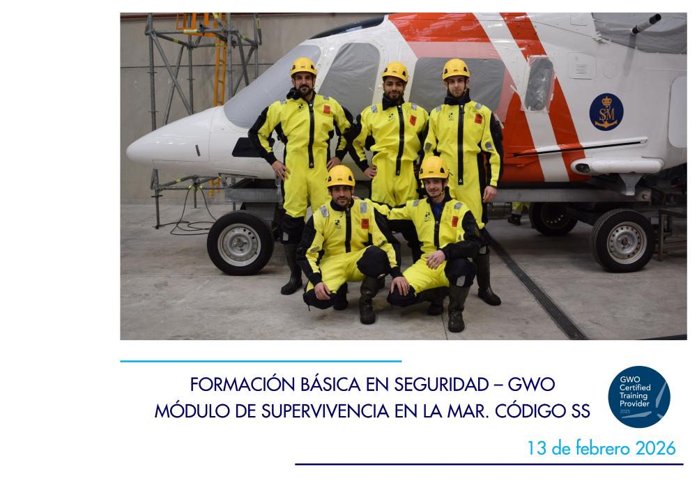 Imagen Curso "Formación Básica en Seguridad GWO-Módulo Supervivencia en la...