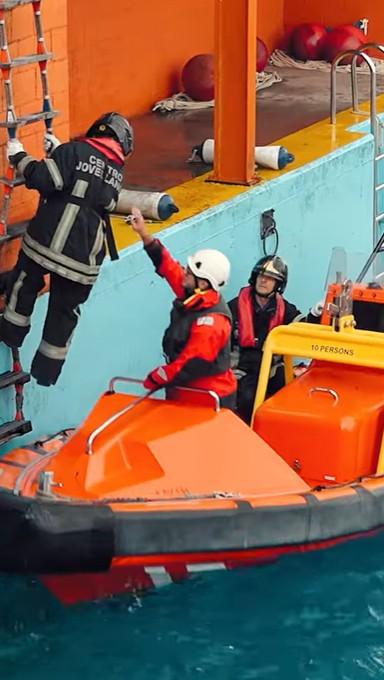 Image Rescue training for port fire fighters