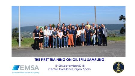 Imagen THE FIRST TRAINING ON OIL SPILL SAMPLING