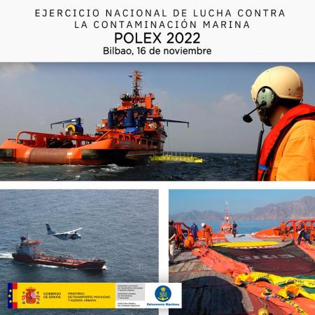 Imagen PolEx22. Ejercicio Nacional de Lucha Contra la Contaminación Marina