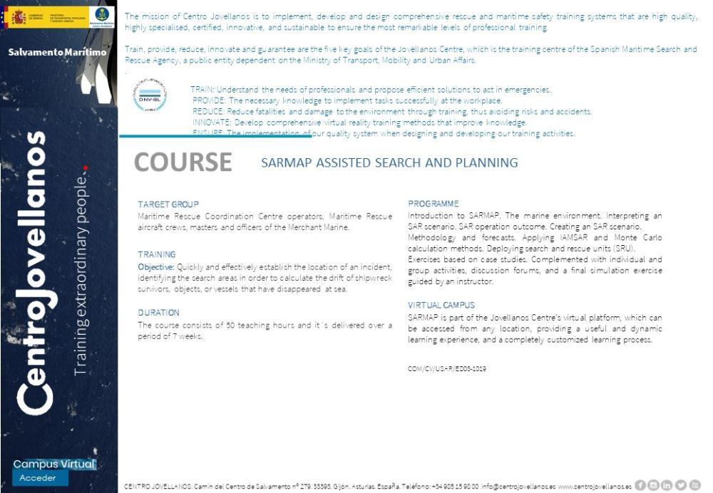 Imagen SARMAP assisted search and planning