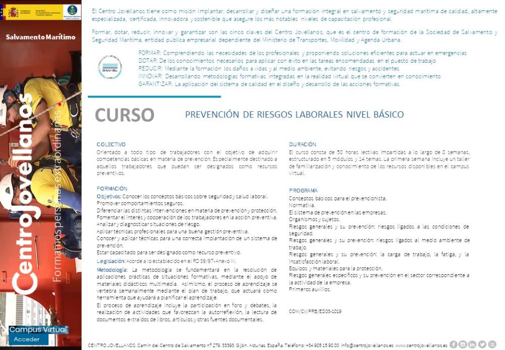 Imagen Prevención de Riesgos Laborales (Nivel Básico)