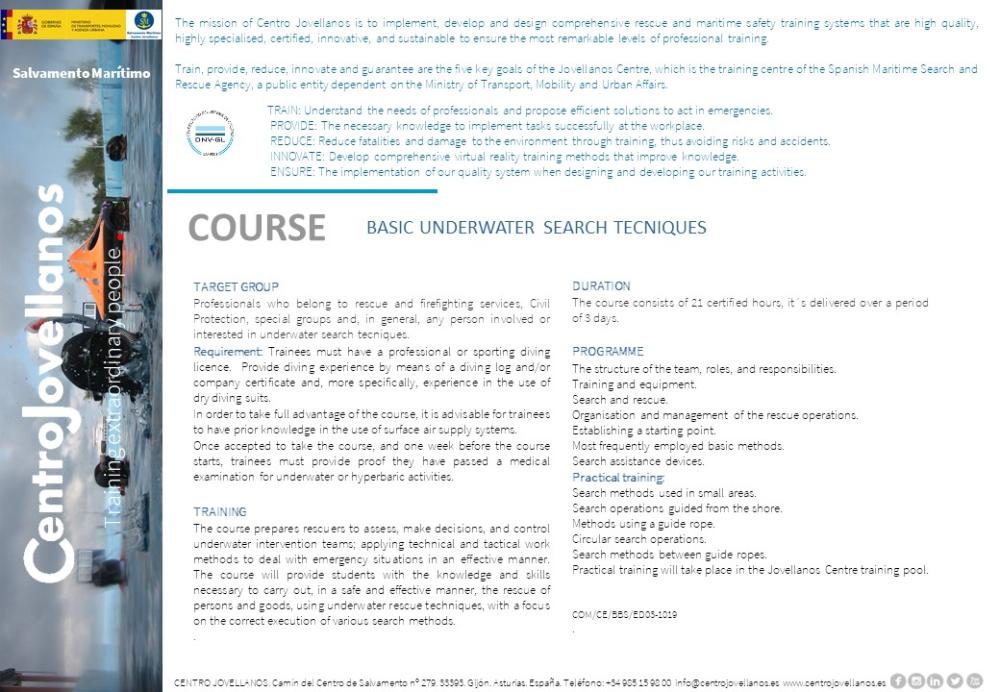 Imagen Basic underwater search tecniques