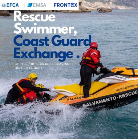 Imagen Personal del Centro Jovellanos ha participado en el intercambio de la European Cooperation on Coast Guard Functions, en Sesimbra, Portugal