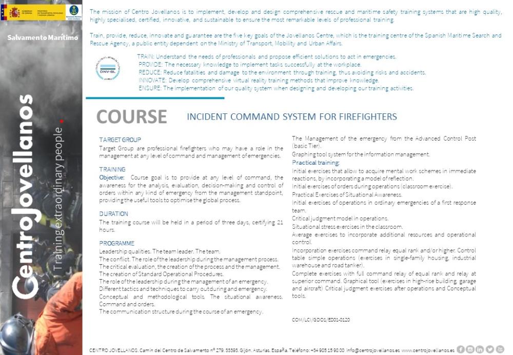 Imagen Incidente Command System for Firefighters