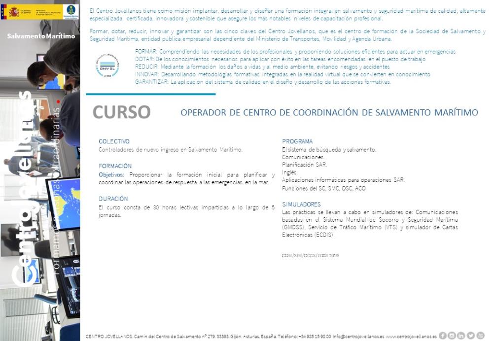 Imagen Operador de Centro de Servicios de Coordinación de Salvamento Marítimo