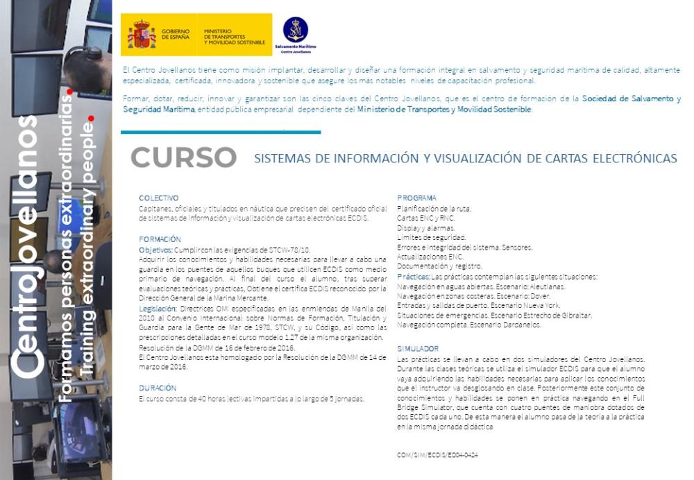 Imagen Sistemas de información y visualización de cartas electrónicas ECDIS