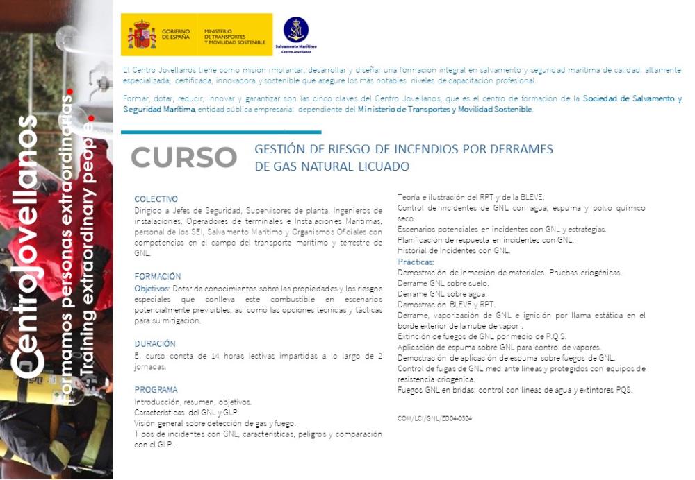 Imagen Gestión de riesgo de incendios por derrames de gas natural licuado