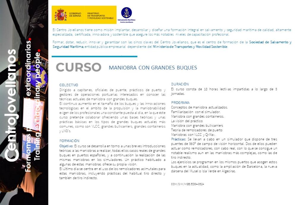 Imagen Maniobra con grandes buques